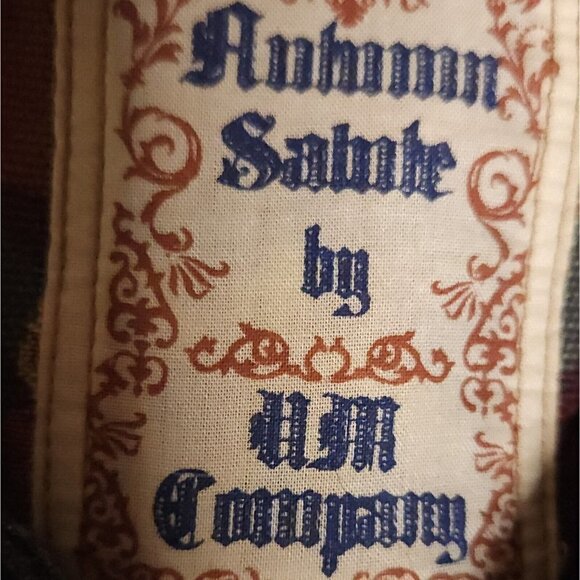 Autumn Salute Petite Womens Denim And Floral Tapestry Vest XLP - Picture 3 of 5